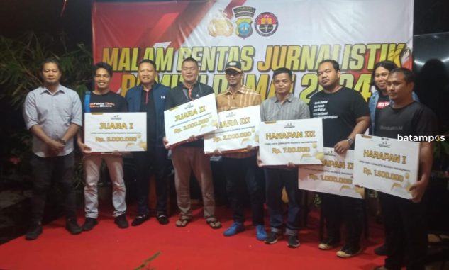 Pewarta Batam Pos Raih Juara, Lomba Jurnalistik Pemilu Damai
