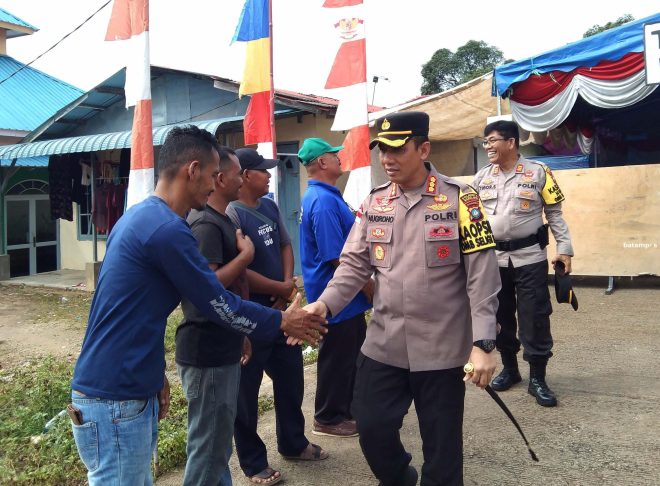 Kapolresta Imbau Masyarakat ke TPS Salurkan Hak Suara