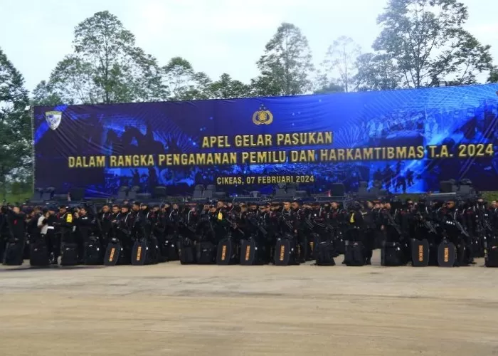 Amankan Pemilu 2024, Polri Mengerahkan 25 ribu personel