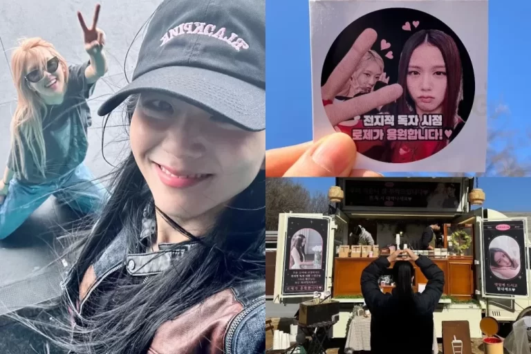 Rose BLACKPINK Kirim Truk Kopi ke Lokasi Syuting Jisoo