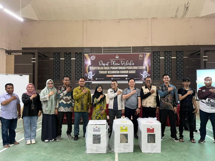 KPU Karimun Tinggal Tunggu Rekapitulasi Suara dari PPK Meral