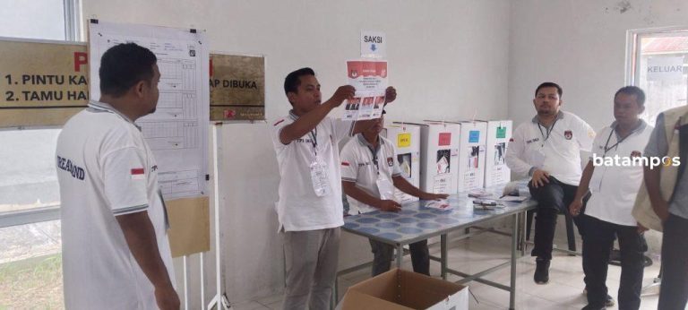 Rekapitulasi di Batam Masih 9,84 Persen