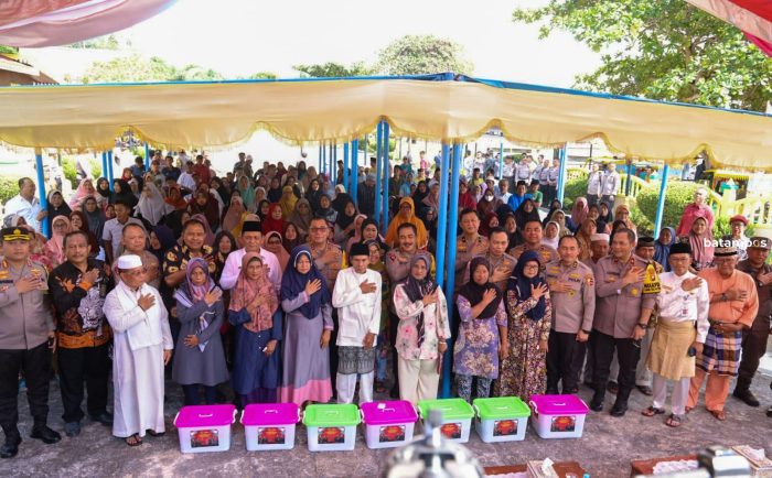 Gubkepri Sampaikan Apresiasi Atas Kinerja Polri, Bakti Polri Presisi Digelar di Pusat Istana Raja-Raja Penyengat