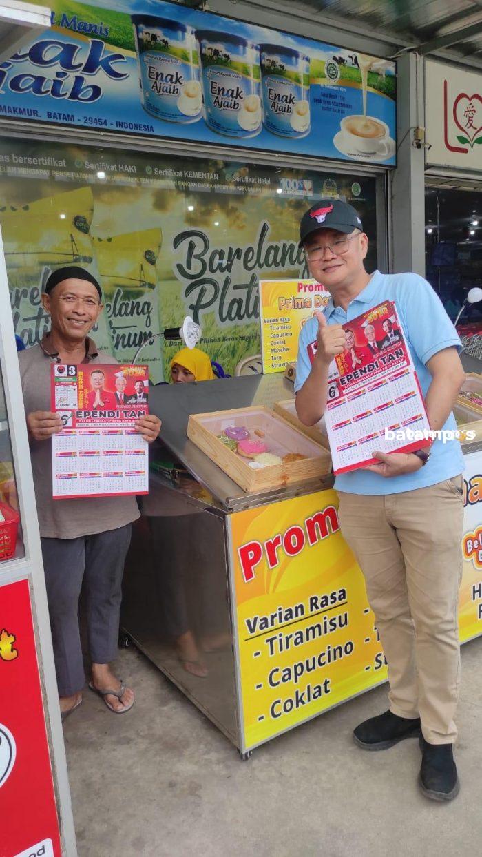 Jelang Pencoblosan, Ependi Tan Makin Semangat Serap Aspirasi Masyarakat