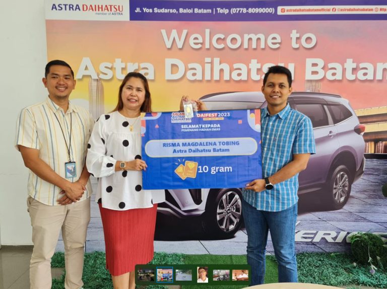 Emas untuk Pelanggan Setia dari Daihatsu