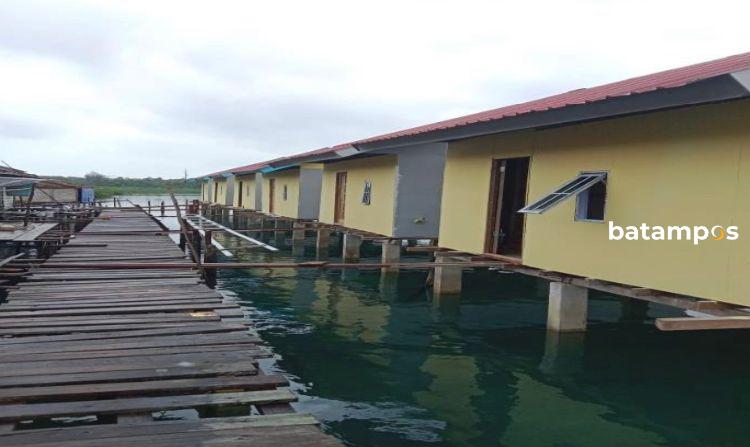 Revitalisasi 200 Rumah Suku Laut di Lingga Segera Rampung