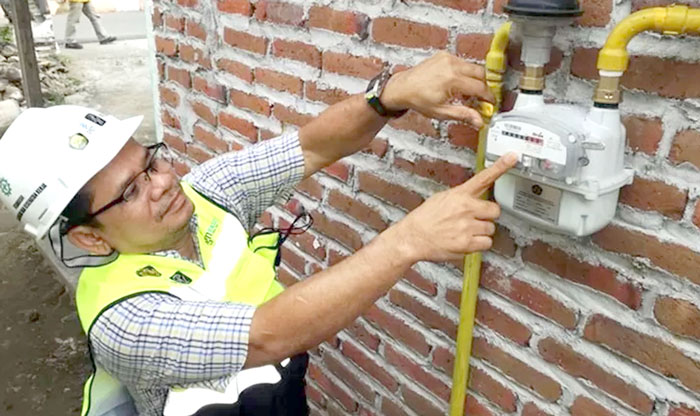 Gas Bumi  Turunkan  Emisi 12 Persen