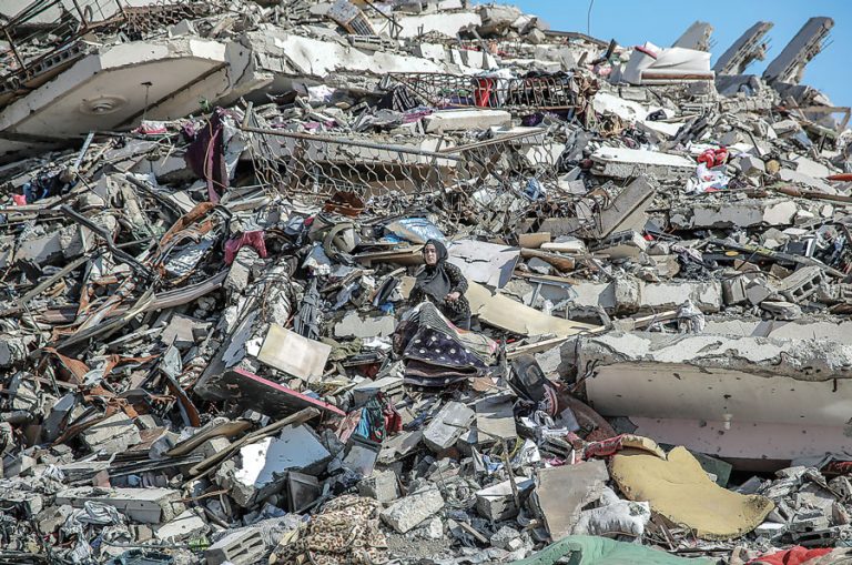 Wilayah Utara Gaza Hancur Lebur