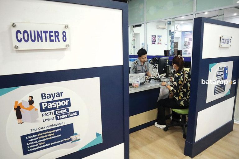Sepanjang 2023, Imigrasi Belakangpadang Terbitkan 8.980 Paspor