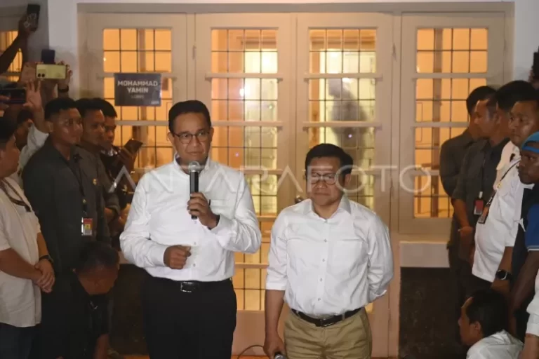 Bertemu Surya Paloh, Anies Bahas Fakta Pemilu