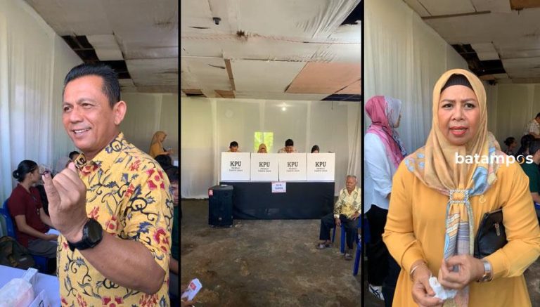 Di TPS Gubkepri, 01 dapat 73 Suara, 02 Dapat 115 Suara dan 03 Dapat 33 Suara