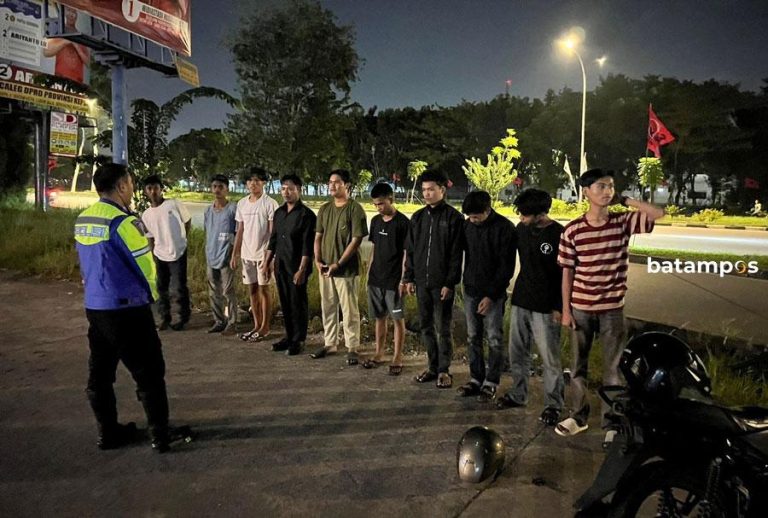 Polda Kepri Tindak Balap Liar di Batam