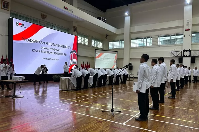 78 Pegawai KPK yang Terbukti Lakukan Pungli di Rutan Sampaikan Permintaan Maaf Terbuka