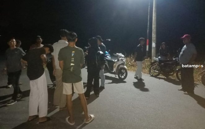 Diduga Hendak Perang Sarung, 7 Remaja Diamankan di jalan Lintas Timur, Bintan