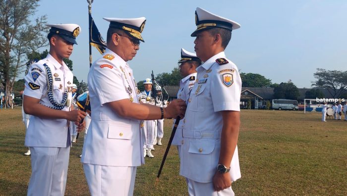 Letkol Laut (P) Eko Agus Susanto Jabat Danlanal Bintan