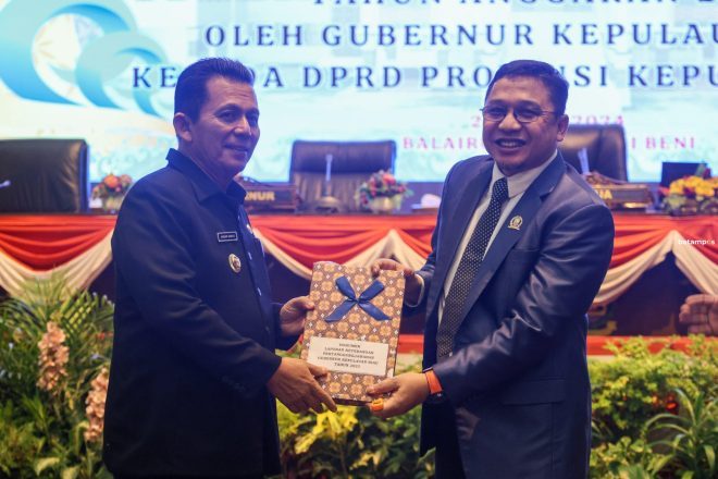 Gubernur Ansar Sampaikan LKPJ Kepala Daerah Provinsi Kepri Tahun 2023 Kepada DPRD