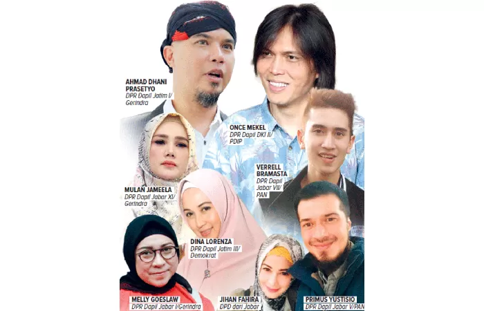 Pasutri Artis dan  Politikus Ini Lolos ke Senayan