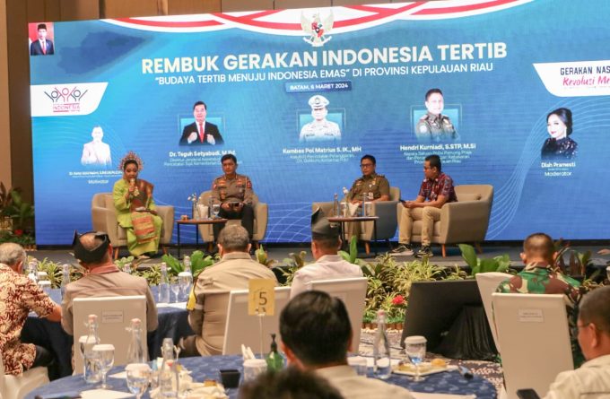 Komenko Polhukam Lucurkan Gerakan Indonesia Tertib untuk Dukung Visi Indonesia Emas