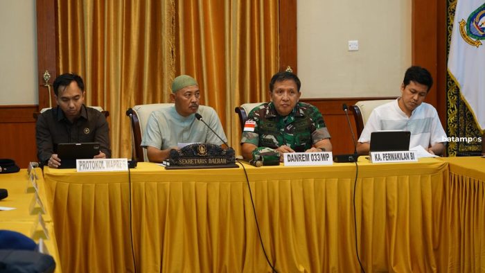 Sekdaprov Kepri Adi Prihantara Pimpin Rapat Persiapan Kunjungan Wakil Presiden RI ke Kepulauan Riau