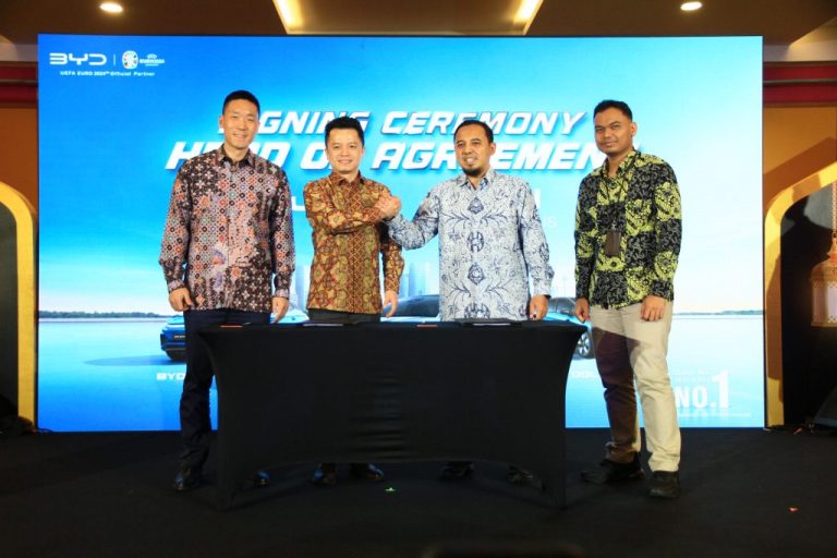 PT BYD Motor Indonesia dan PT Indonesia Comnet Plus Bersatu untuk Membawa 10.000 Unit Kendaraan Listrik BYD  dalam 5 Tahun Mendatang