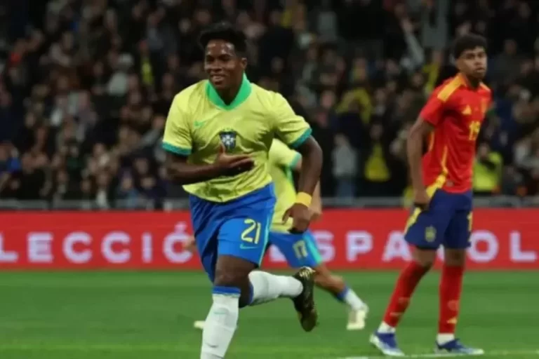 Duel Sengit Spanyol vs Brasil di Bernabeu, Ini Hasilnya