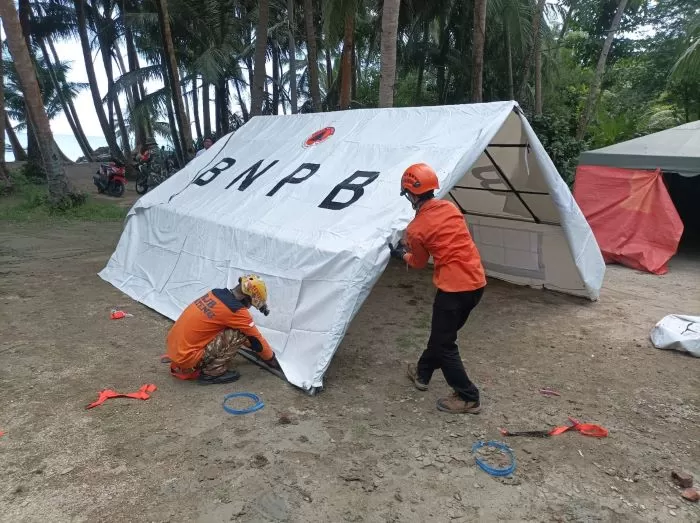 Gempa Susulan Berlanjut di Bawean, Jumlah Pengungsi Bertambah