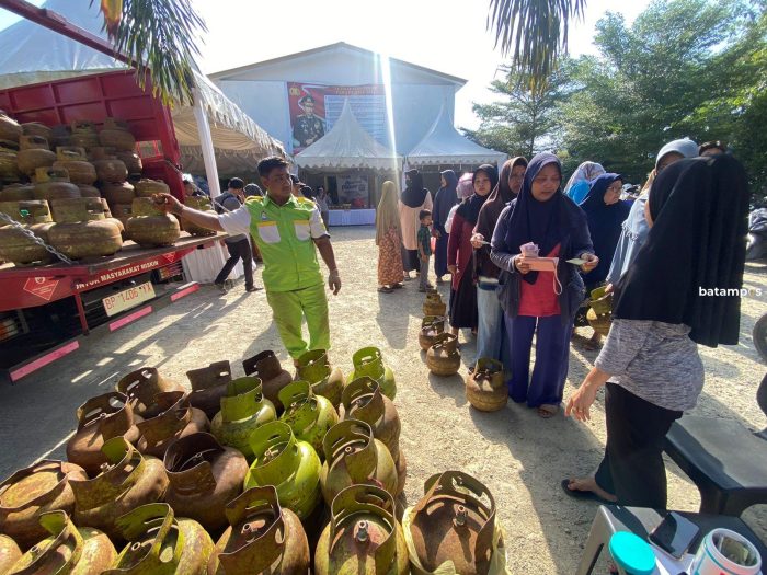 Pasar Murah, Beras, Telur dan Gas Melon Jadi Pilihan Warga