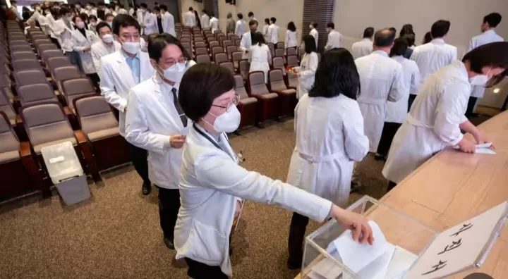 Aksi Pemogokan Dokter di Korea Selatan Makin Meluas
