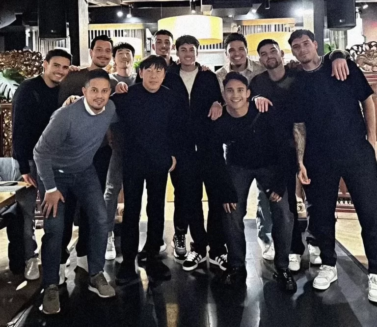 Momen Shin Tae Yong Makan Malam Bersama Pemain Timnas Indonesia yang Merumput di Eropa