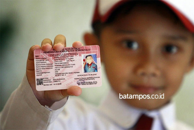 160 Ribu Anak di Batam Belum Memiliki KIA