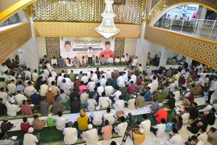 Gubernur Ansar Ajak Umat Islam Mengaktualisasikan Nilai- Nilai Al Qur’an Pada Peringatan Nuzulul Qur’an