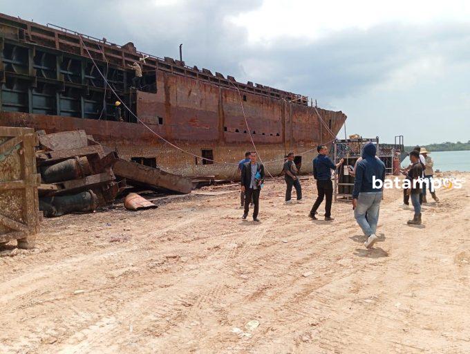 DPRD: Pemotongan Kapal CR6 di Galangan Kapal PT Marinatama Gemanusa Tidak Ada Izin