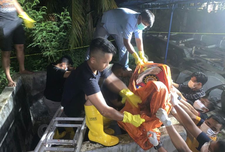 Ditemukan, Mayat Pria Tanpa Busana di Bak Bekas Penampungan Air di Tanjunguban