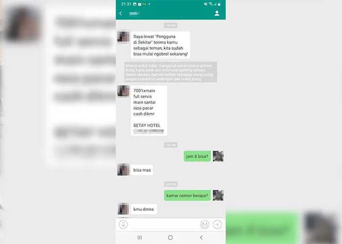 Sekali Kencan Minta Rp 1 Juta, Prostitusi Anak Via Online Semakin Banyak