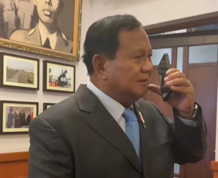 Raja Jordan Telpon Memberikan Ucapan Selamat, Prabowo: Terima Kasih Yang Mulia