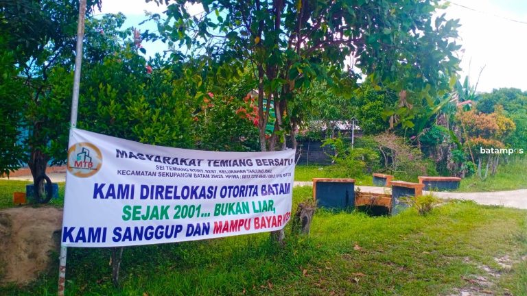 Relokasi dari Duriangkang, Warga Kaveling Pertanian Seitemiang Menolak Digusur