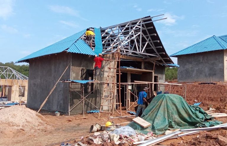 BP Batam: Pembangunan 4 Rumah Contoh Warga Rempang Hampir Rampung