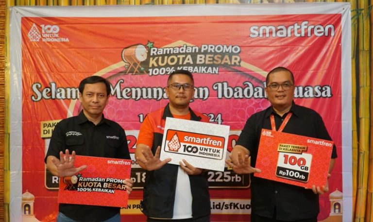 Smartfren Perkuat Jaringan dan Berikan Promo Kuota Besar Menyambut Ramadan dan Idul Fitri 1445H