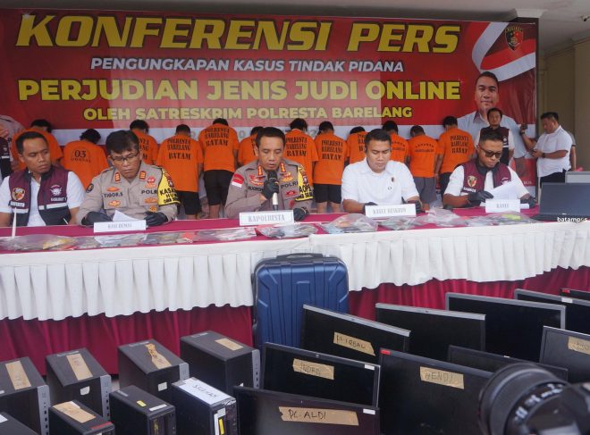 Polisi Gerebek Server Judi Online di Batam, Sebulan Beromset Rp 2,2 Miliar