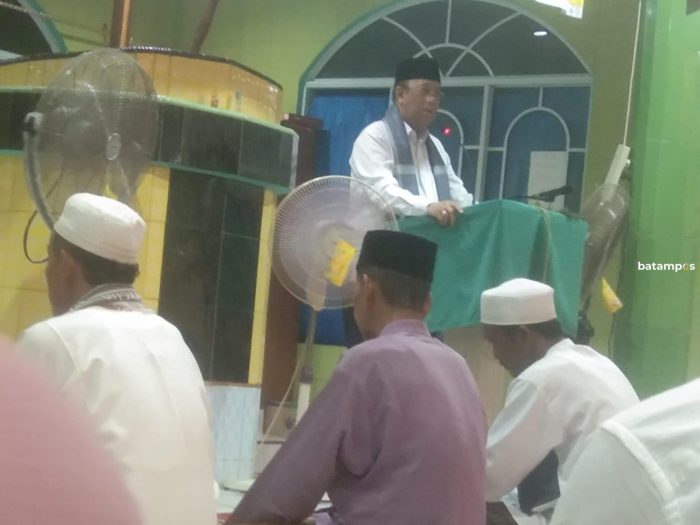 Balik Kampung, Wabup Ajak Masyarakat Desa Parit Bersyukur