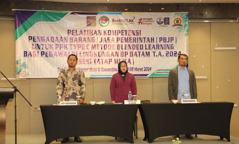 BP Batam Berikan Pelatihan Sertifikasi Kompetensi Bagi PPK Tipe C