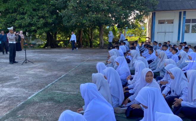 Polisi Sosialisasi ETLE ke Sekolah-Sekolah
