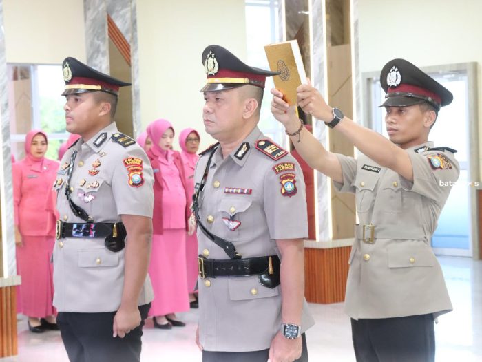AKP Bakri Resmi Jabat Kasat Lantas Polres Karimun