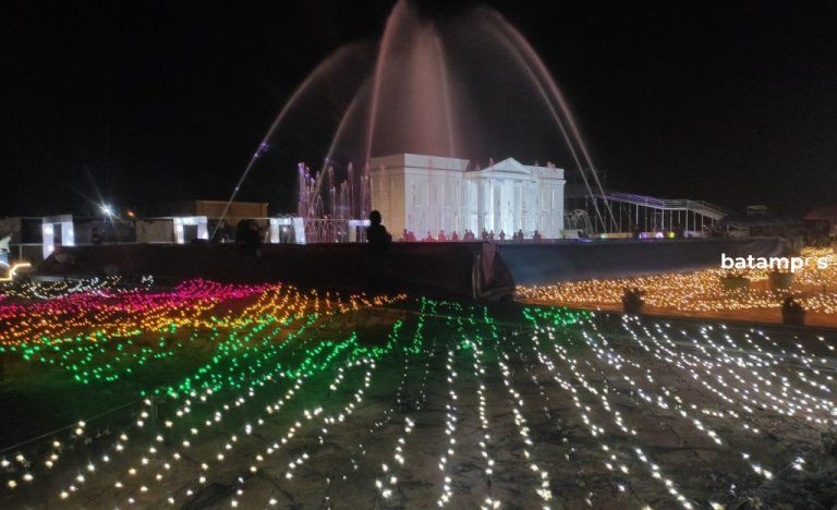 Kini Hadir Batam Light Festival, Destinasi Wisata Mengusung Konsep Permainan Cahaya