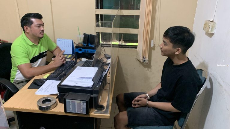 Sakit Hati, Seorang Pemuda di Bengkong Nekat Tikam Temannya