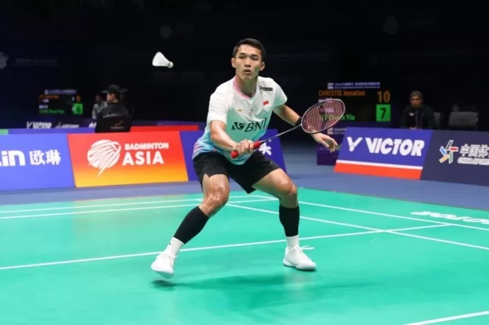 Taklukkan Unggulan Pertama, Jonatan Christie Berpeluang Menjuarai Kejuaraan Bulu Tangkis Asia 2024
