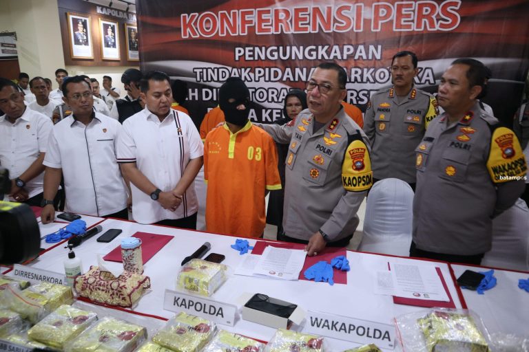 Sabu dari Malaysia ke Indonesia, Masuk Melalui Perairan Kepri dan Batam Jadi Transitnya