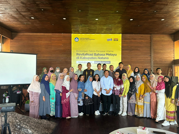 Bimbingan Teknis Pengajar Utama Revitalisasi Bahasa Melayu di Kabupaten Natuna
