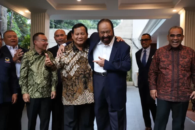 Surya Paloh Nyatakan Dukung Prabowo, Anggap Pilpres 2024 Sudah Selesai
