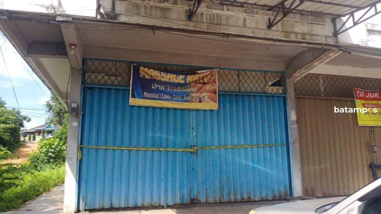 Pelanggan Tewas di Kamar Terapis, Masyarakat Kembali Soroti Panti Pijat Plus-plus di Batuaji